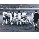 Autographed 16 x 12 photo, DERBY COUNTY 1975, a superb image depicting Derby County players and