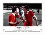 Autographed 16 x 12 Limited Edition print, JIMMY CASE & PHIL NEAL, superbly designed and limited