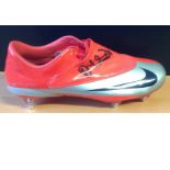 Football Danny Welbeck signed Nike football boot. Daniel Nii Tackie Mensah Welbeck, born 26 November