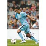 Football Samir Nasri 12x8 signed colour photo pictured in action for Manchester City. Samir Nasri,