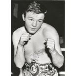 Boxing Terry Spinks 7x5 signed b/w photo. Terence Terry George Spinks MBE, 28 February 1938 - 26