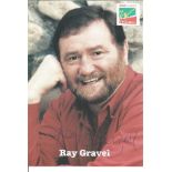 Rugby Union Ray Gravell 6x4 signed colour photo. Raymond William Robert Ray Gravell, 12 September