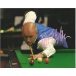 Snooker Peter Ebdon Signed Snooker 8x10 Photo. Good Condition. All signed pieces come with a
