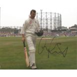 Cricket Michael Atherton Signed England Cricket 8x10 Photo. Good Condition. All signed pieces come