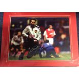 Football Ryan Giggs signed 15x20 mounted colour photo pictured celebrating after scoring his