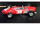 Motor Racing Model Ferrari 156 F. 1 Monaco G. P 1961 1. 43 scale model signed on the box by Phil