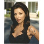 Movies and TV Eva Longoria 10X8 signed colour photo. Eva Jacqueline Longoria Bastón is an American