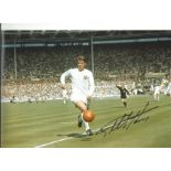 Autographed 12 x 8 photo, GEOFF HURST, a superb image depicting the England striker in full length