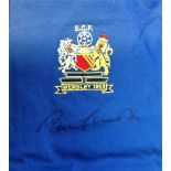 Bobby Charlton signed Manchester United signed 1968 European cup final replica shirt. The 1968