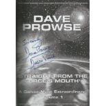 Dave Prowse signed Straight from the forces mouth softback book. signed on inside title page. Good