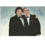 Little and Large signed 6x4 colour photo. Dedicated. Good Condition. All signed pieces come with a