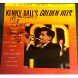 Kenny Ball signed 33rpm record sleeve of Kenny Ball's Golden Hits. Record included. Good