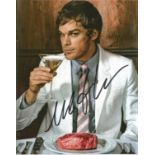 Michael Hall signed 10x8 colour photo. Good Condition. All signed pieces come with a Certificate