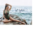 Amy Jackson Signed 8 x 10 inch Photo. Good Condition. All signed pieces come with a Certificate of