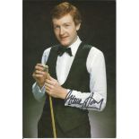 Steve Davis Signed Snooker 6x8 Photo. Good Condition. All signed pieces come with a Certificate of