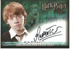 Rupert Grint as Ron Weasley signed Harry Potter Order of the Phoenix autographed Artbox trading