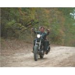 Norman Reedus The Walking Dead hand signed 10x8 photo. This beautiful hand-signed photo depicts