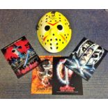 Kane Hodder Friday 13th hand-signed Jason Voorhees mask. Hand-Signed by Kane Hodder, who played