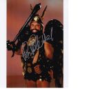 Brian Blessed Flash Gordon Signed 8 x 10 inch Photo. Good Condition. All signed pieces come with a