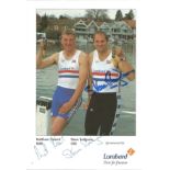 Steve Redgrave signed 6x4 colour promo photo. Good Condition. All signed