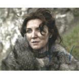 Michelle Fairley Game Of Thrones hand signed 10x8 photo. This beautiful hand signed photo depicts