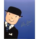 Mr Benn. 8 x 10 inch photo from the childrens TV series 'Mr Benn' signed by actor Ray Brooks who