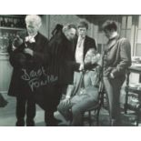 Derek Fowlds. 8 x 10 inch movie scene photo signed by actor Derek Fowlds. Good Condition. All signed