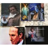 Tv & Film Collection. A collection of EIGHT TV & Film 8 x 10 inch photos signed by Christopher