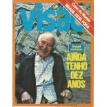 Marc Chagall autograph signed to lower border of 12th July 1982 cover of the Brazilian news magazine