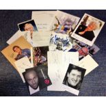 Sport collection. 21 items, assortment of photos and signature pieces. Some of names included are