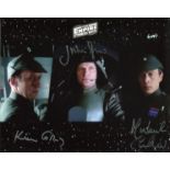 Star Wars Cast Signed. 8 x 10 inch photo from Star Wars The Empire Strikes Back signed by Julian