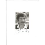 Tom Courtenay Actor Signed Photo. Good Condition. All signed pieces come with a Certificate of