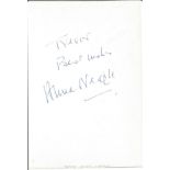 Anna Neagle signed album page. Dedicated. Good Condition. All signed pieces come with a