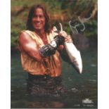 Kevin Sorbo Hercules hand signed 10x8 photo. This beautiful hand signed photo depicts Kevin Sorbo