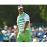 Kiradech Aphibarnrat Signed Golf 8 x 10 inch Photo. Good Condition. All signed pieces come with a