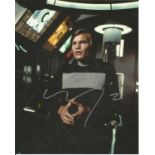 Michael York Logan's Run hand signed 10x8 photo. This beautiful hand-signed photo depicts Michael