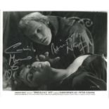 Caroline Munro Christopher Neame Hammer Horror hand signed 10x8 photo. This beautiful hand signed