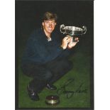 Barry Lane Signed Golf 5x7 Photo. Good Condition. All signed pieces come with a Certificate of