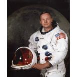 Apollo 11. Collection of three modern 8 x 10 inch photographs of the crew of Apollo XI, in their WSS