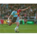 Marcus Smith Signed Harlequins Rugby 8 x 10 inch Photo. Good Condition. All signed pieces come