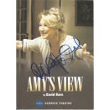 Felicity Kendall Actress Signed Amy's View 7x9 Photo. Good Condition. All signed pieces come with