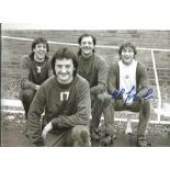 Autographed 12 x 8 photo, WILLIE JOHNSTON, a superb image depicting Birmingham City strikers