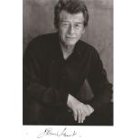 John Hurt signed 6x4 b/w photo. (22 January 1940 - 25 January 2017) was an English actor whose