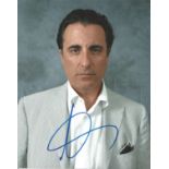 Andy Garcia signed 10 x 8 colour Photoshoot Portrait Photo, from in person collection autographed at