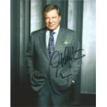 William Shatner signed 10x8 colour photo. Good Condition. All signed pieces come with a