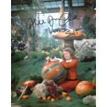 Willy Wonka. 8 x 10 inch photo from the film Willy Wonka signed by actress Julie Dawn Cole who