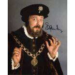 Blackadder. 8 x 10 inch photo from the BBC comedy series Blackadder, signed by Stephen Fry. Good