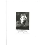 Gemma Jones Actress Signed Photo. Good Condition. All signed pieces come with a Certificate of