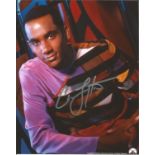Cirroc Lofton signed 10x8 colour photo. Good Condition. All signed pieces come with a Certificate of