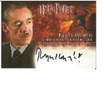 Roger Lloyd Pack as Barty Grouch signed Harry Potter autographed Artbox trading card. Each card